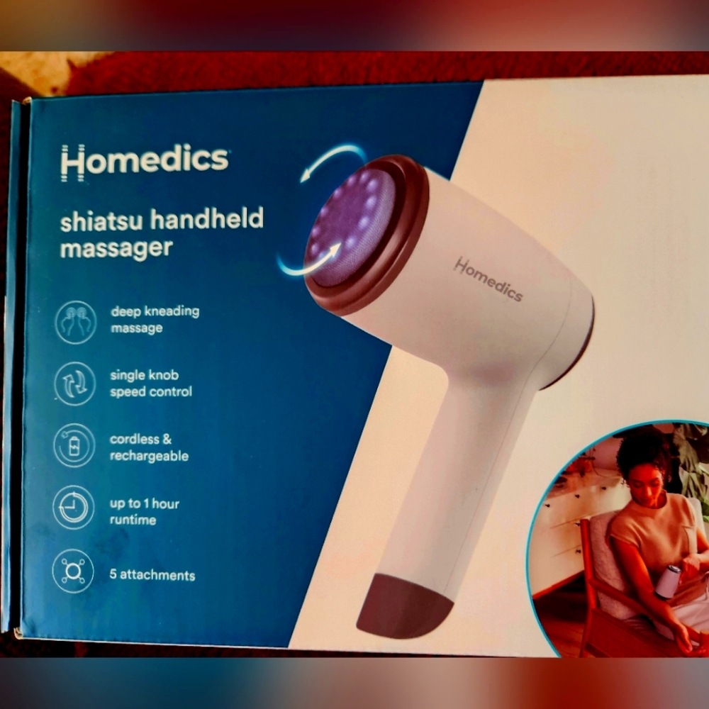 Homedics Shiatsu Handheld Massager